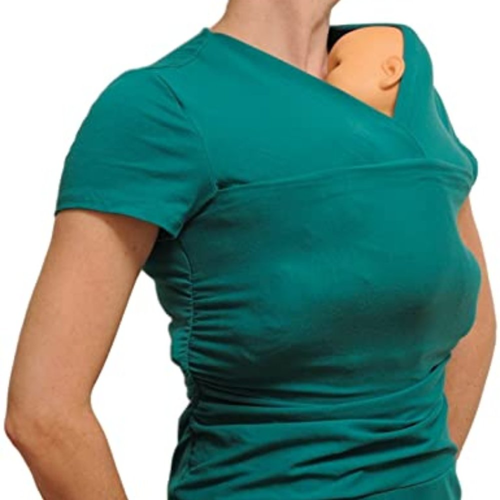 Vija Skin-to-skin Kangaroo Shirt in Jade